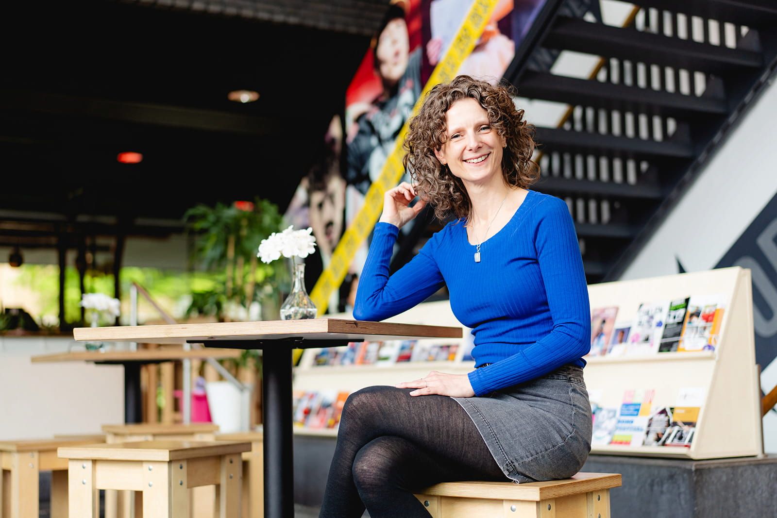 Portretfoto Claudia den Boer.